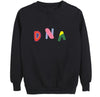 Kpop simple DNA printing o neck pullover loose hoodies unisex fashion fleece lovers sweatshirt spring autumn hoody