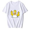 2020 Men's T Shirt simpsons print casual mens o-neck t shirts fashion men's tops men T-shirt short sleeve men tshirt
