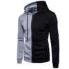 New Hoodies Men 2019 Male Long Sleeve Hoodie Two-Color Stitching Sweatshirt Mens  Hoodies Slim Tracksuit Large size M-3XL