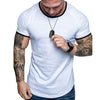 Fashion Summer t Shirts Men Clothing Streetwear Patchwork O neck Short Sleeve Tees Casual t Shirt for Men White Top t Shirt #W