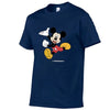 Disney Mickey Mouse Cartoon T-shirt Men Women Summer O-Neck T Shirt Casual Loose Color Print T-shirt Hip Hop Streetwear Top Tees