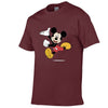Disney Mickey Mouse Cartoon T-shirt Men Women Summer O-Neck T Shirt Casual Loose Color Print T-shirt Hip Hop Streetwear Top Tees