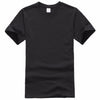 2019 New High quality men T shirt casual short sleeve o-neck 100% cotton t shirt men brand white black tee shirt
