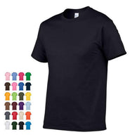 2019 New High quality men T shirt casual short sleeve o-neck 100% cotton t shirt men brand white black tee shirt